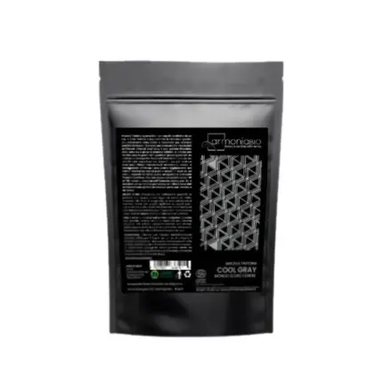 ArmoniaBio Henné Cool Gray Rubio Ceniza Oscuro 100g
